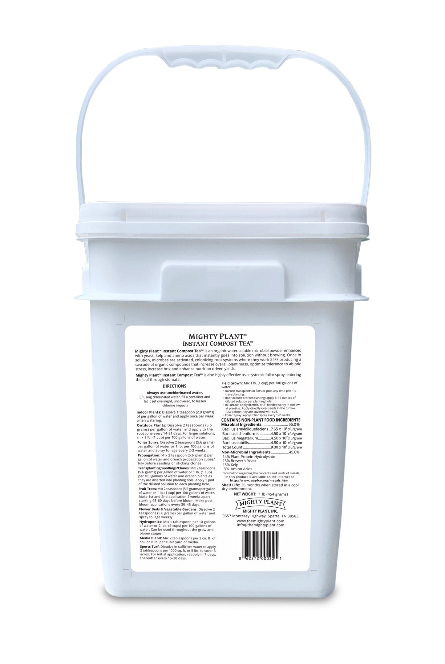 Instant Compost Tea™ Grower Sizes